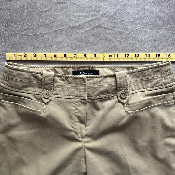 Sharagano Khaki Capri Pants - Size 10 - Picture 7 of 8